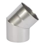Kolano stałe kwaso-żaroodporne 45/180/1,0 mm