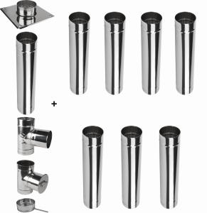 Wkład żaroodporny 130/8 RUR/1 mm