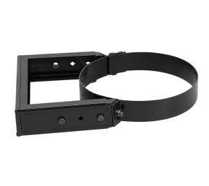 Obejma konstrukcyjna regulowana 10-20 cm malowana na czarno RAL9005 120/180