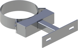 Wspornik ścienny przestawny 50-150mm Ø 125