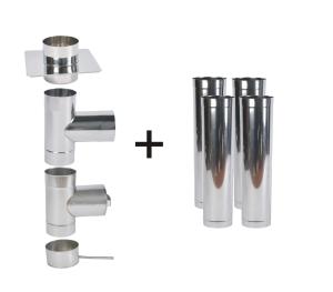 Wkład kwaso-żaroodporny 180/0,8 mm, wysokość 4,4 m